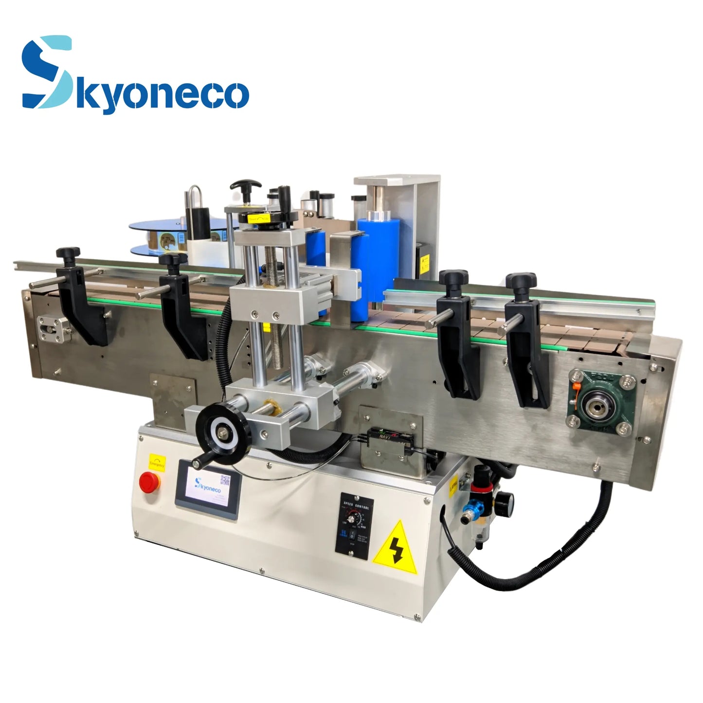 SKYONE-880ZD Desktop Automatic Labeling Machine for Bottles Labeling Bottle Machine