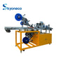 Skyone Automatic Three Sides Top&Bottom Labeling Machine for Round Bottle Can Jar Flat Surface Flat Bottle Square Bottle Box